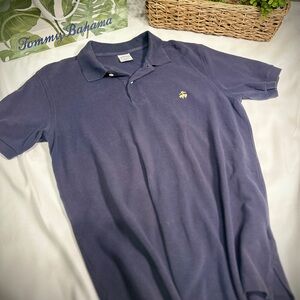 Brooks Brothers Men's Classic performance Navy Blue Polo size L